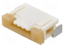 Connector: FFC/FPC | SMT | 50V | 500mA | Easy-On | PIN: 3 | Mat: polyamide