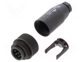 Connector: circular | 250V | 10A | PIN: 7 | plug | male | unshielded | IP67