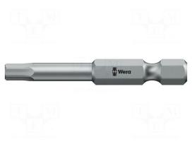 Screwdriver bit | Hex Plus key | HEX 7/64" | Socket size-inch: 1/4"