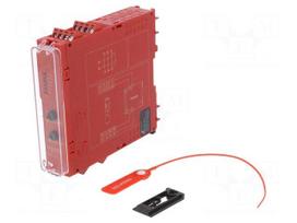 Automation module: safety relay | 24VAC | 24VDC | IN: 2 | -25÷50°C