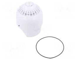 Signaller: lighting-sound | 17÷60VDC | horn,flashing light | LED