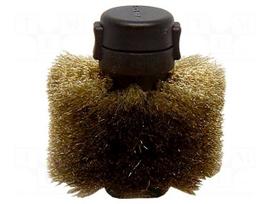 Brush | for cleaner | 2pcs | 50mm | Bristle material: metal | 102g