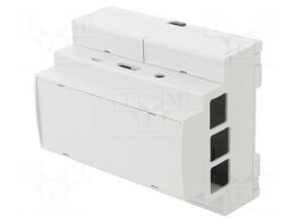 Enclosure: for computer | Raspberry Pi 3 | light grey | X: 106mm