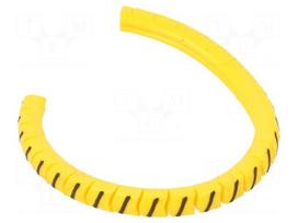 Markers | Marking: / | 1.3÷3mm | PVC | yellow | -30÷60°C | leaded | PA-02