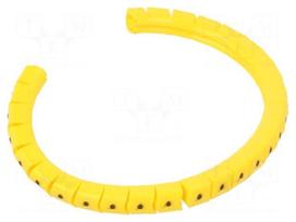 Markers | Marking:  | 1.3÷3mm | PVC | yellow | leaded | PA-02 | UL94V-0