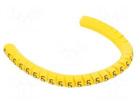 Markers | Marking: 0 | 1 | 2 | 3 | 4 | 5 | 6 | 7 | 8 | 9 | 2.5÷5mm | PVC