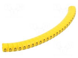 Markers | Marking: 0 | 1 | 2 | 3 | 4 | 5 | 6 | 7 | 8 | 9 | 4÷10mm | PVC | PA-2