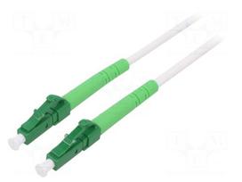 Fiber patch cord | OS2 | LC/APC,both sides | 20m | 9/125um | LSZH | LAN