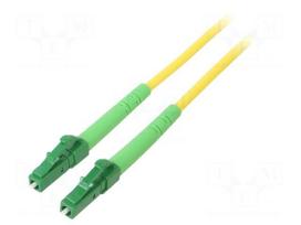 Fiber patch cord | OS2 | LC/APC,both sides | 20m | 9/125um | LSZH | LAN