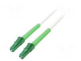 Fiber patch cord | OS2 | LC/APC,both sides | 25m | 9/125um | LSZH | LAN