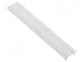 Cover for LED profiles | white | 1m