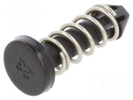 Rivet | heatsink mounting | UL94V-2 | D: 2.6mm | Ømount.hole: 3mm