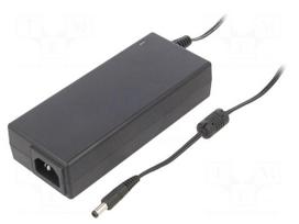 Power supply: switching | 24VDC | 5A | Out: 5,5/2,5 | 120W | 90÷264VAC