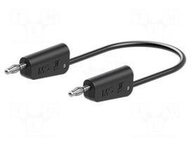 Test lead: single | 60VDC | 30VAC | 19A | banana plug 4mm,both sides