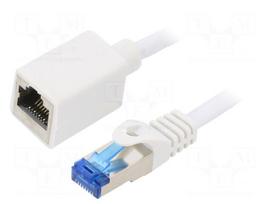 Extender Ethernet | S/FTP | Cat 6a | RJ45 socket,RJ45 plug | Cu | 3m