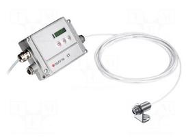 Infrared thermometer | -50÷600°C | Accur: ±1°C | ±1% | Resol: 0,1K