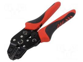 Tool: for crimping | insulated solder sleeves | 0.25÷6mm2