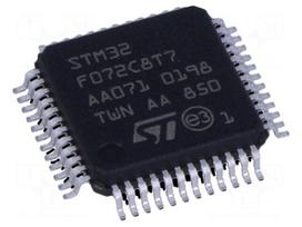 IC: STM32 ARM microcontroller | 48MHz | LQFP48 | 1.65÷3.6VDC