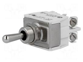 Switch: toggle | Pos: 3 | DP3T | (ON)-OFF-(ON) | 10A/250VAC | 5A/24VDC