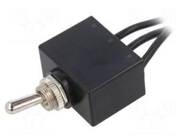 Switch: toggle | Pos: 2 | SPDT | ON-ON | 25A/12VDC | Leads: cables | TB/TB1