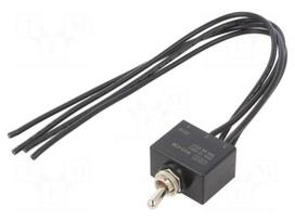Switch: toggle | Pos: 2 | DPST | ON-OFF | 25A/12VDC | Leads: cables | 50mΩ