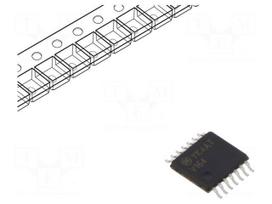 IC: digital | shift register,serial input,parallel out | Ch: 8 | SMD