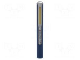 Torch: LED | IP20 | 80lm,150lm | 20h | 174mm | 6000K | -10÷40°C