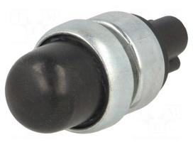 Switch: push-button | Pos: 2 | SPST-NO | 60A/12VDC | black | SB | on panel