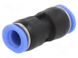 Push-in fitting | straight,inline splice | -0.95÷10bar | plastic