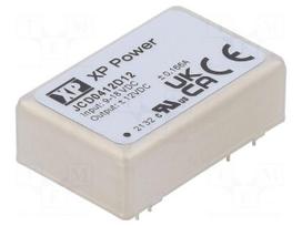 Converter: DC/DC | 4W | Uin: 9÷18VDC | Uout: 12VDC | Uout2: -12VDC | THT