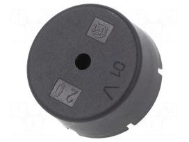 Sound transducer: piezo signaller | without built-in generator