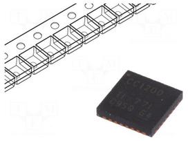 IC: RF transceiver | 2÷3.6VDC | SPI | SMD | VQFN32 | 256BRAM,4kBROM