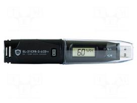 Data logger | temperature,humidity | IP67 | Display: LCD | ±0.5°C