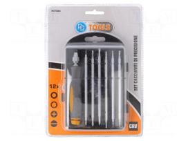 Screwdriver: precision-set | precision | 12pcs.
