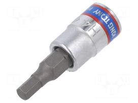 Socket: Torx®-bit | Torx® | HEX 4mm | 1/4" | Socket bit length: 37mm