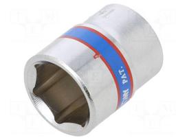 Socket: 6-angles | socket spanner | HEX 14mm | 1/4" | short