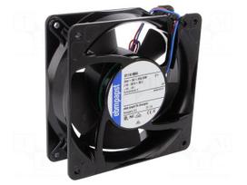 Fan: DC | axial | 24VDC | 119x119x38mm | 355m3/h | 67dBA | ball | 6800rpm