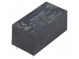 Converter: AC/DC | 20W | Uin: 85÷264VAC,120÷370VDC | Uout: 48VDC | 85%