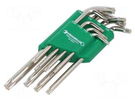 Wrench: Torx®-set | TX8,TX9,TX10,TX15,TX20,TX25,TX27,TX30,TX40