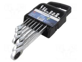 Wrench: combination spanner-set | rattle | 7pcs.
