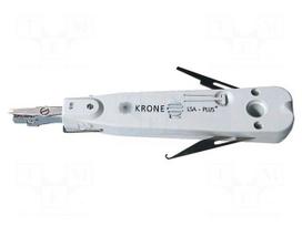 Tool: punchdown tool for crimping | for UTP and STP | krone