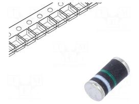 Diode: rectifying | SMD | 600V | 1A | DO213AB,MELF plastic | Ufmax: 1.1V