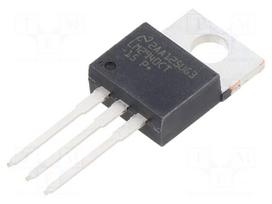 IC: voltage regulator | LDO,fixed | 15V | 1A | TO220-3 | THT | tube | Ch: 1