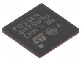 IC: STM32 ARM microcontroller | 48MHz | UFQFPN32 | 2÷3.6VDC | STM32F0