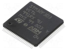 IC: STM32 ARM microcontroller | 72MHz | LQFP100 | 2÷3.6VDC | -40÷85°C