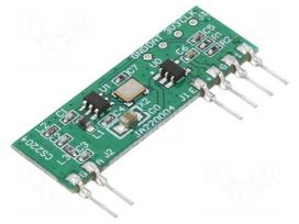 Module: RF | FM transmitter | FSK | 433.92MHz | 2.2÷3.6VDC | 10dBm | THT