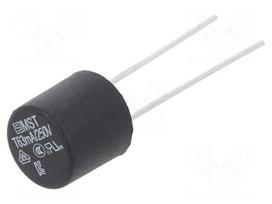 Fuse: fuse | 63mA | 250VAC | time-lag | TR5 | PCB,THT | MST 250 | copper