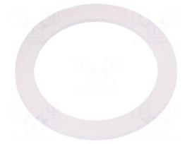 Gasket | polyetylene | Thk: 2mm | Øint: 50mm | Øout: 58mm | M50 | -30÷70°C