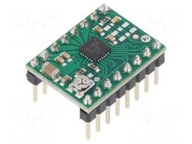 Stepper motor controller | DRV8434A | 1.2A | Uin mot: 4.5÷48V | green