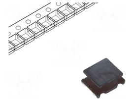 Inductor: wire | SMD | 1210 | 15uH | 520mA | R: 0.684Ω | ±20% | LQH | 180mm